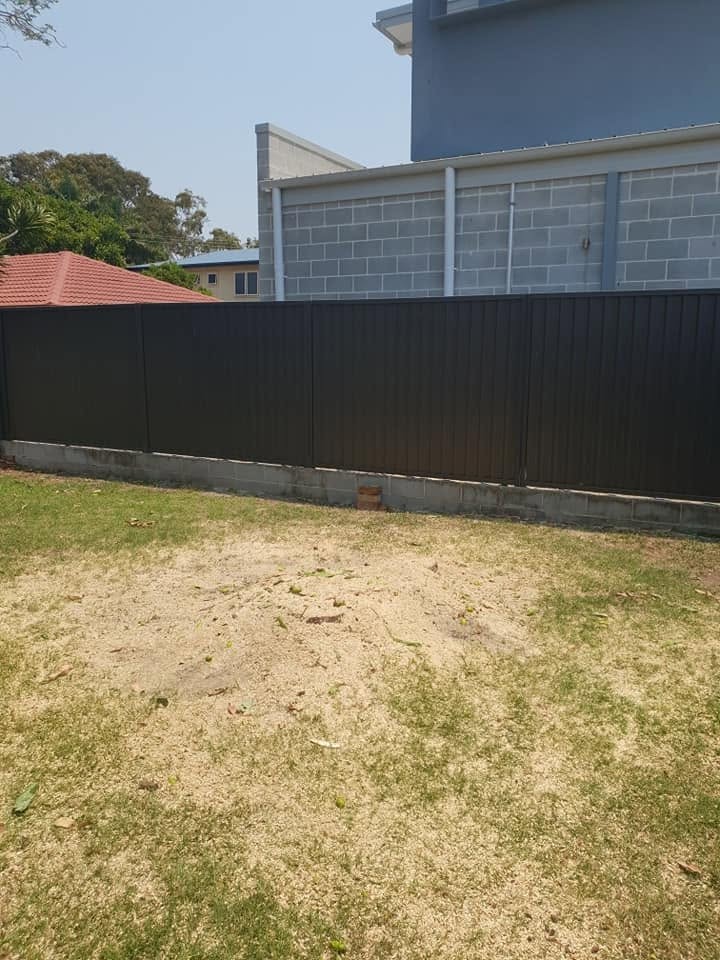 A back lawn left clean and clear after a removal